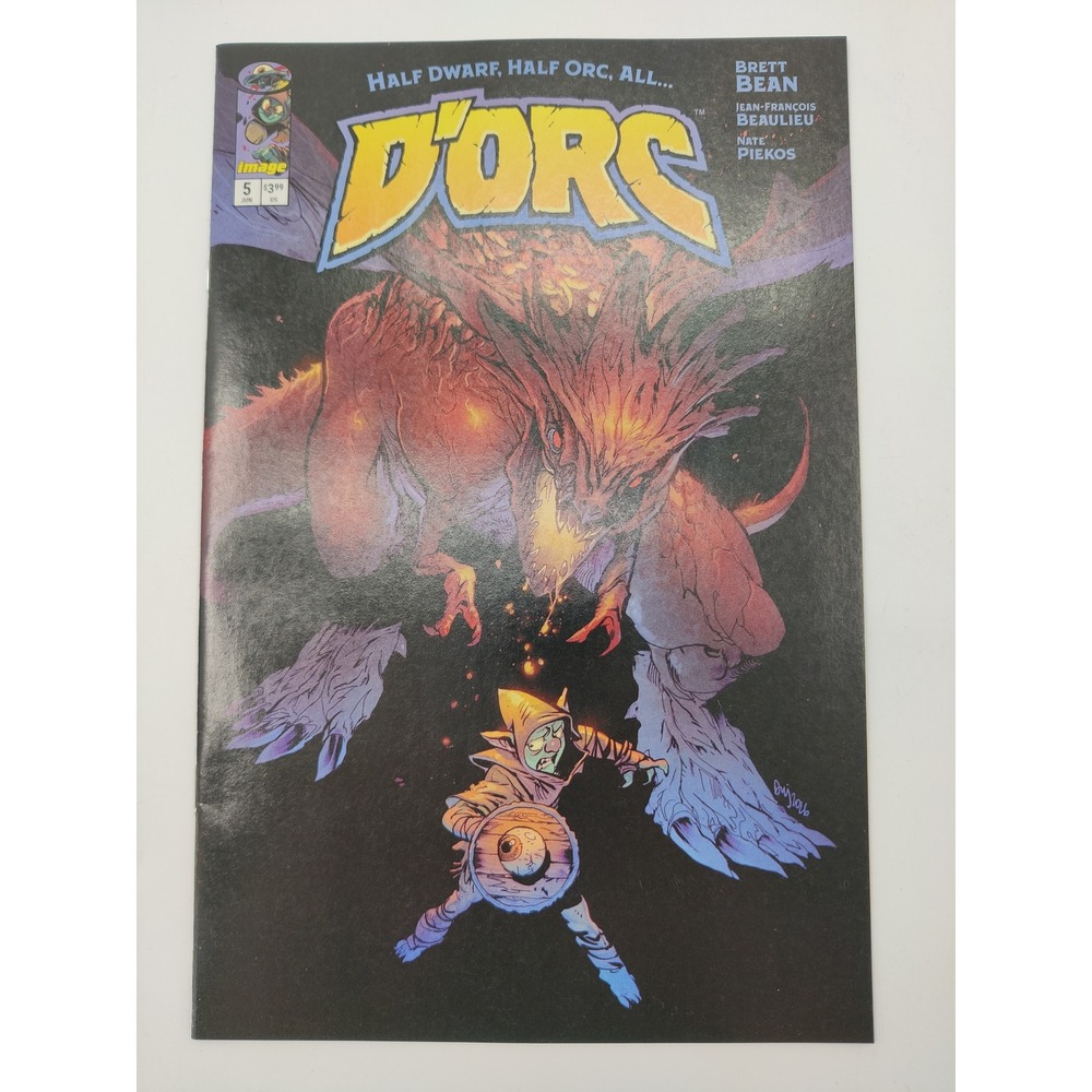 D'Orc 5 Image Comics 2024 Brett Bean Daniel Warren Johnson Variant Cover B